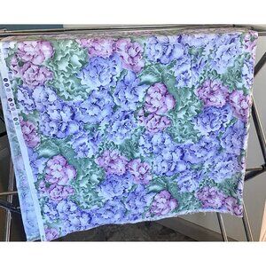 Wildflowers Cotton Fabric By Diana Leone For Northcott  36” X 40”